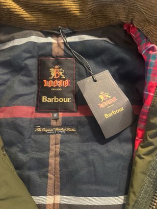 Parka Barbour&Baracuta Verde Talla M AGOTADA...