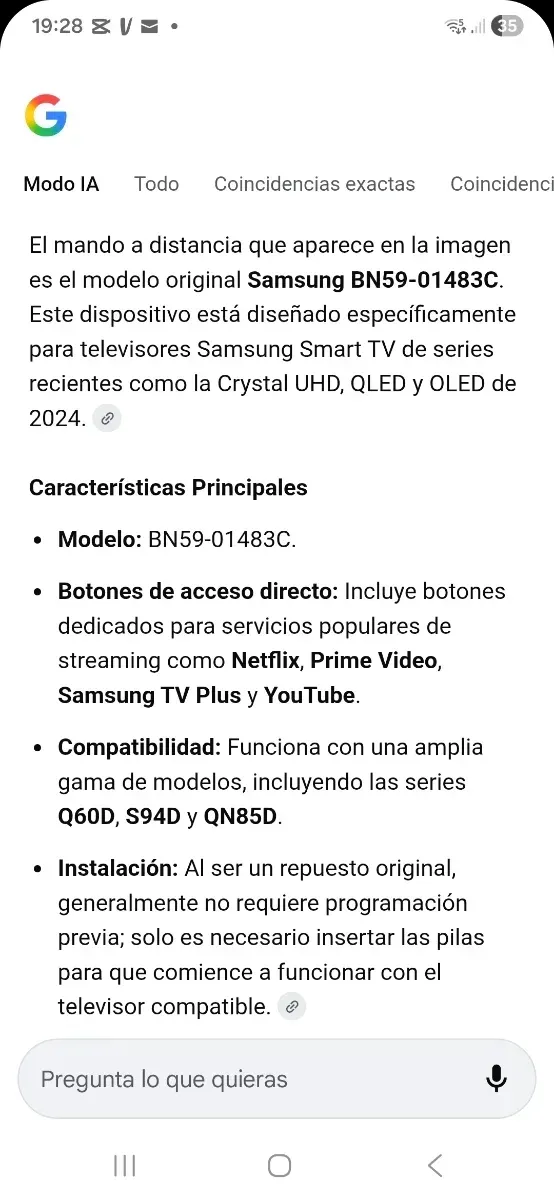 Mando Samsung BN59-01483C Universal