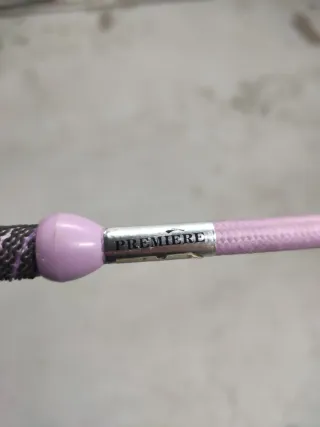 Fusta para caballo rosa