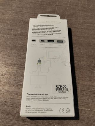 Apple Adaptador multipuerto de USB-C a AV digital