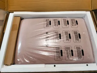 Taburete Tocador Blanco/Rosa VASAGLE RDS001W01