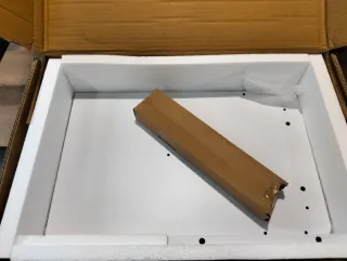 Taburete Tocador Blanco/Rosa VASAGLE RDS001W01