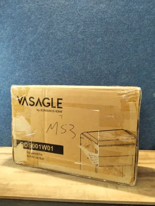 Taburete Tocador Blanco/Rosa VASAGLE RDS001W01