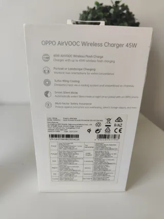 Cargador Inalámbrico OPPO 45W AIRVOOC