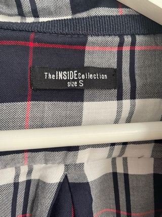 Camisa cuadros talla S