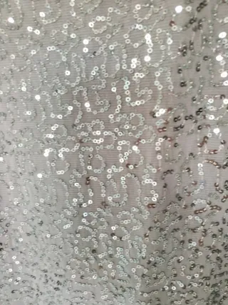 Top lentejuelas gris