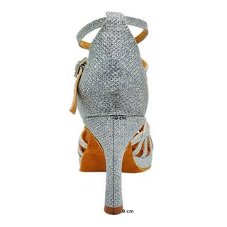Zapatos de baile plateados