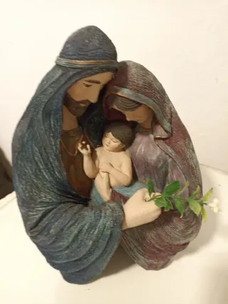 Figura Sagrada Familia Resina