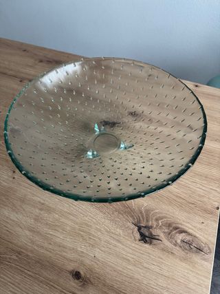 Bol grande o frutero de cristal