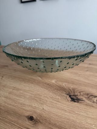 Bol grande o frutero de cristal