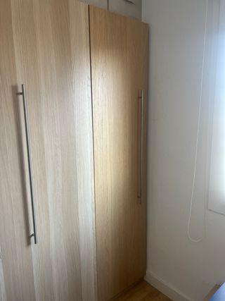 Armario PAX modular IKEA madera 2x0.5x0,58m