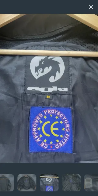 Chaqueta de moto+ protecciones, para todo el año