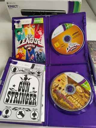 Lote Kinect Xbox 360 + 8 Juegos