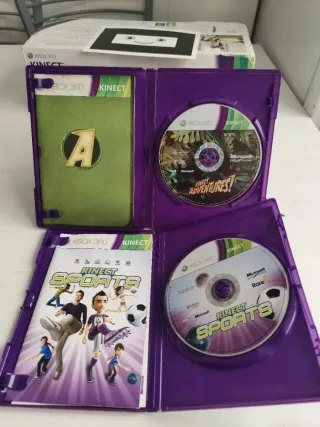 Lote Kinect Xbox 360 + 8 Juegos