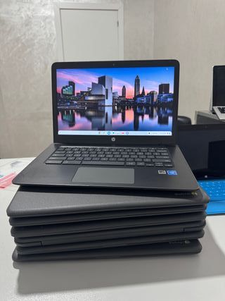 HP Chromebook 14 G5 - Portátil Negro/Gris