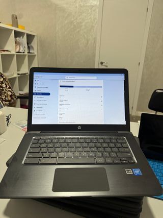 HP Chromebook 14 G5 - Portátil Negro/Gris