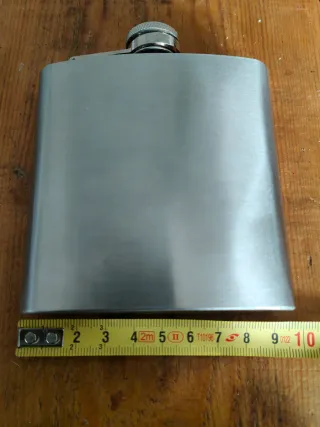 Fiaschetta acciaio inox