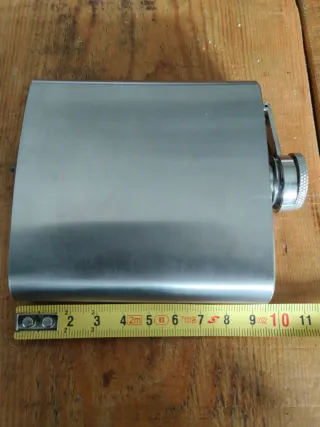 Fiaschetta acciaio inox