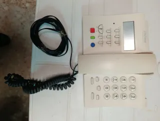 Teléfono fijo Telefónica Beige