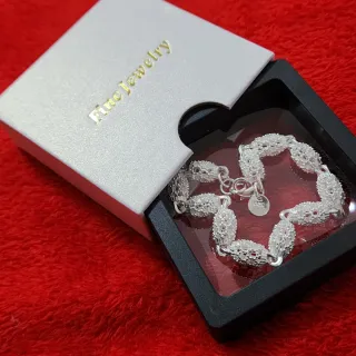 Pulsera Plata Esterlina Diseño Ovalado