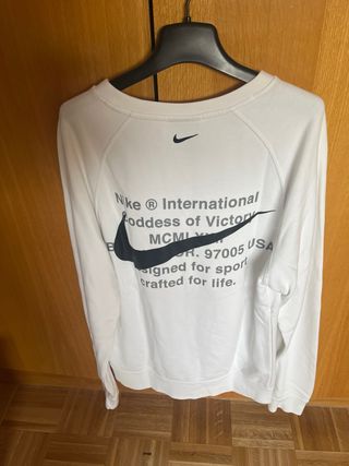 Sudadera Nike Blanca Talla S