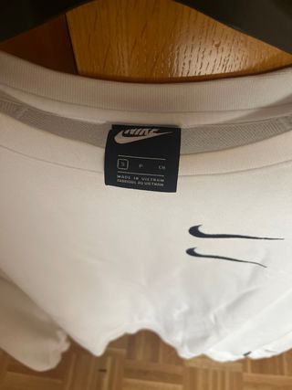 Sudadera Nike Blanca Talla S