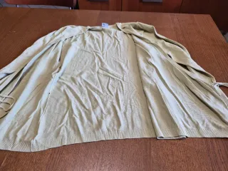 Maglia intrecciata verde