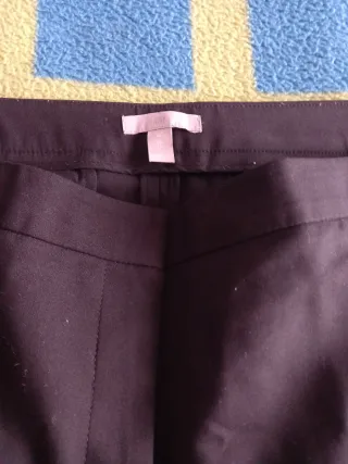 Pantalón negro H&M mujer