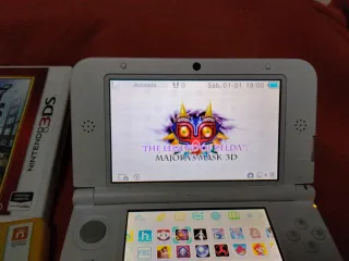 Nintendo 3DS XL Blanca muchos + juegos