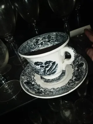 Taza y platillo vintage Sevilla