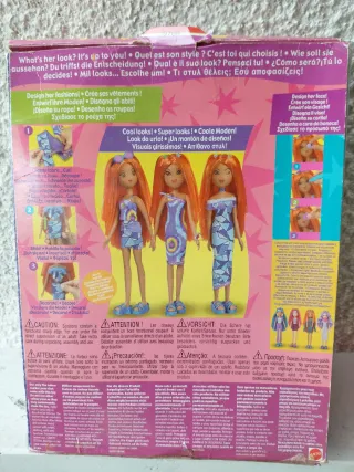 Bambola Mattel 1000 Looks Vestiti