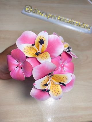 Pack 10 Flores Astromélias de Papel