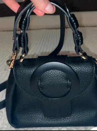 Borsetta Liu Jo nera con manici e tracolla