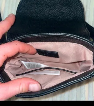 Borsetta Liu Jo nera con manici e tracolla