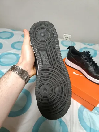 Nike Air Force 1 Negras y Azules