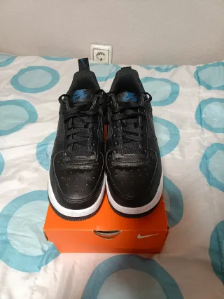 Nike Air Force 1 Negras y Azules
