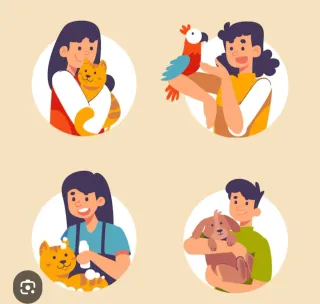 Cuidadora animales
