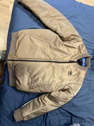 Chaqueta Adidas Beige Bomber