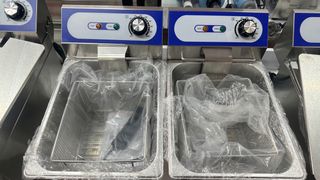 Freidora Eléctrica Doble 8+8L Nueva