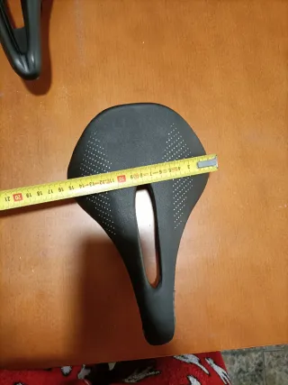 Sillín bici deportivo canal antiprostático