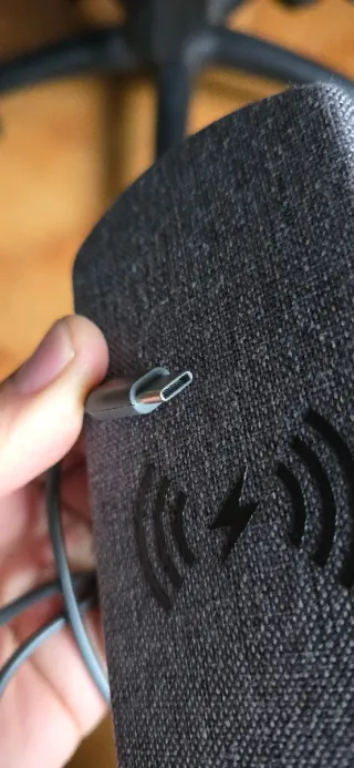 Cargador Inalambrico Base USB-C