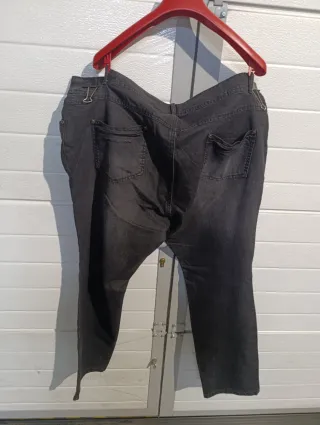 Pantalón Basic Denim Negro Talla XXL 50