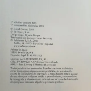 LA VIDA SECRETA DE LAS PALABRAS: el guión