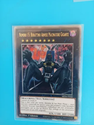 3 Carte Yu-Gi-Oh! Numero Burattino