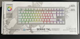 Newskill Serike TKL Ivory Teclado Mecánico RGB