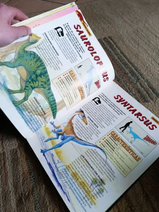 Dinosaurios, enciclopedia.