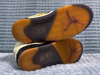 Air Jordan 5 Retro x Off-White Beige/Giallo