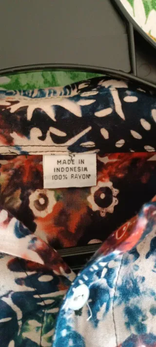 Camicia fantasia multicolor