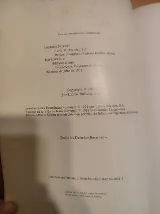 Sagrada Biblia Guadalupana y Complemento Ecuménico