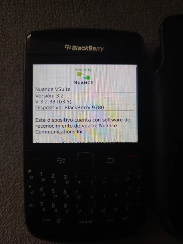 BlackBerry Bold 9780 Negro